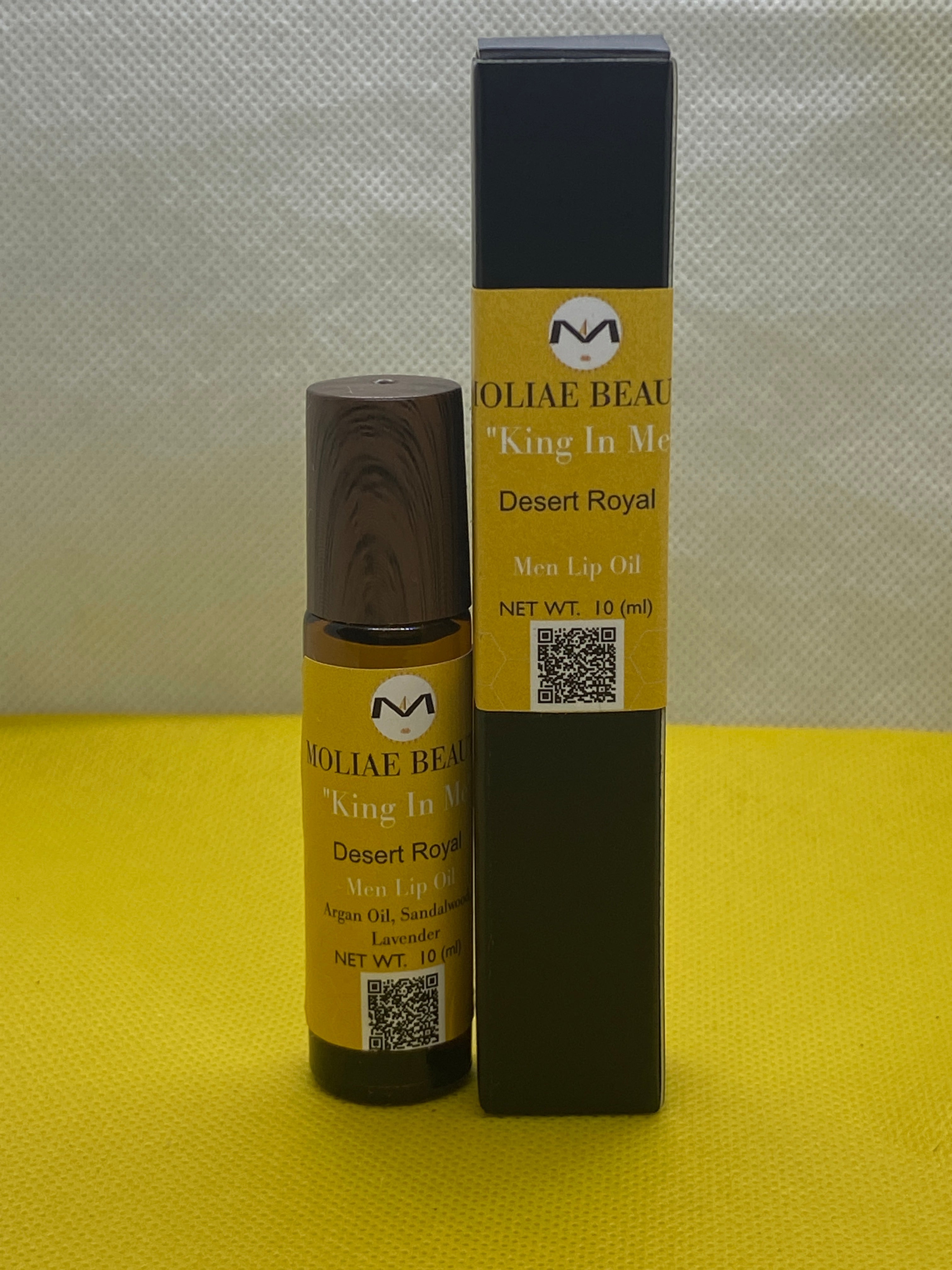 Lip Glow Oil | Men's Lip Oil | MOLIAE Beauty