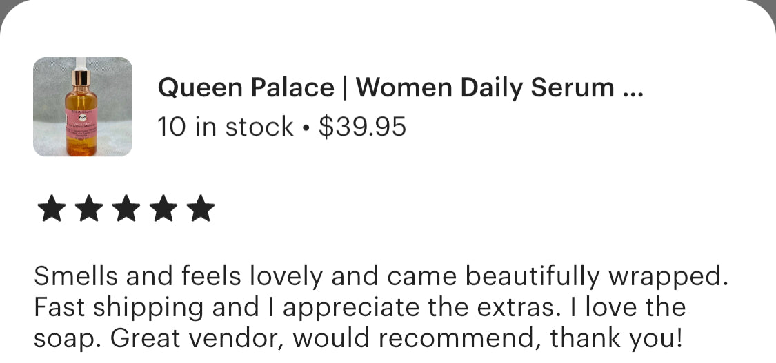 Gift Box Kit Queen Palace | Spa Paradise Oasis | Lip Oil | MA'at Harmony | Lotus Saphirus | Thebes Soap | Body Scrub