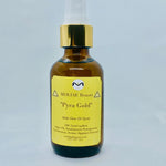 ⭐ Pyra Gold | Body Glow Oil Spray | 24kt Gold | Argan Oil |Sandalwood | Pomegranate | Frankincense | Amber | Egyptian Geraniums