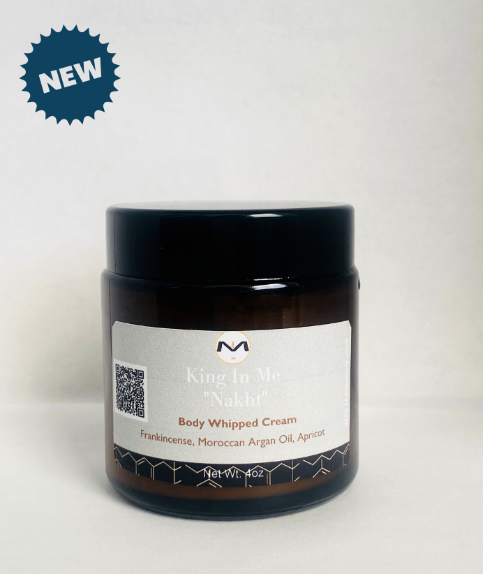 King In Me Collection | NAKHT | Whipped Body Cream | Frankincense | Moroccan Argan Oil | Apricot