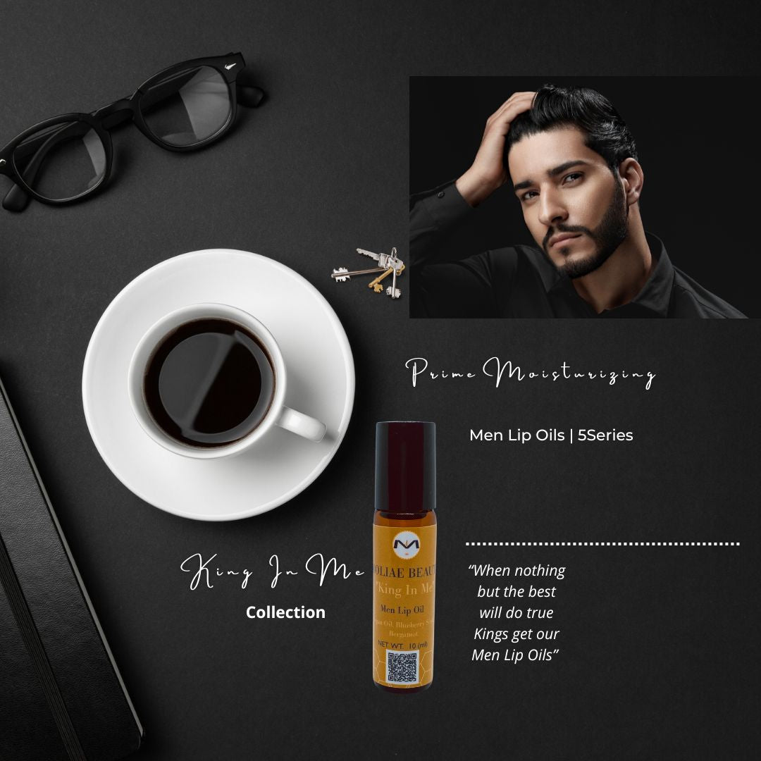 Gift Box Kit King In Me Collection | Sultan Horizon Bliss | Men Lip Oil | Beard Oil | Body Spray | Body Whipped Cream