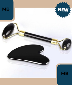 Moonlight Reign | King In Me | Jade Stone Roller Gua Sha Tools Set