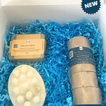 Gift Box Kit | King Paradise Rule | Egyptian Cashmere Soap | Thebes Camel Milk Soap | 24kt Gold Bar Soap