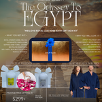 MB Love Royal Luxi Robe Bath | Blue Nile Moon | Gift Box Kit