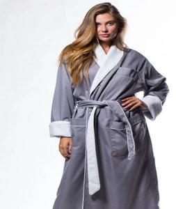 MA'at PLATINUM Royal Bliss MicroFiber Robe | Topas Oasis Queen