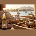 MA'at Nemer Royal | Tiger Crystal Bracelet | REIKI Infused of Ankh Ra 360 Body Oil