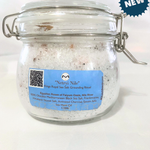 Netryi Nile Salt | Kings Royal Grounding Ritual | REIKI Black Obsidian Mediterranean | Himalayan Stones | Frankincense | Sea Moss | Egyptian Roses