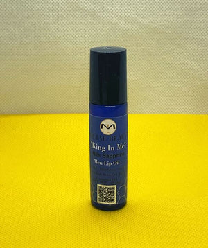 King In Me | Nile Sapphire 5 Men Lip Oils | Gift Box Set | Argan Oil | Blueberry Seed | Banana Oil
