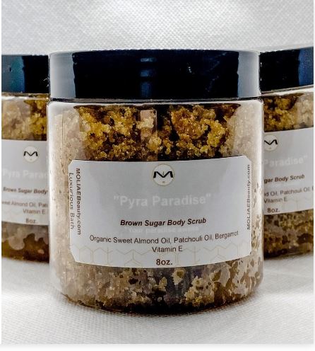 Gift Box Kit King In Me Collection | Khufu Self-Care | Khufu Oil Spray | Lip Oil | Para Paradise Brown Sugar Patchouli Body Scrub