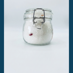 Milhi Oasis | Queen Royal Grounding Sea Salt Ritual | Himalayan| Marula Oil | REIKI Black Obsidian Mediterranean | Egyptian Rose Petals |