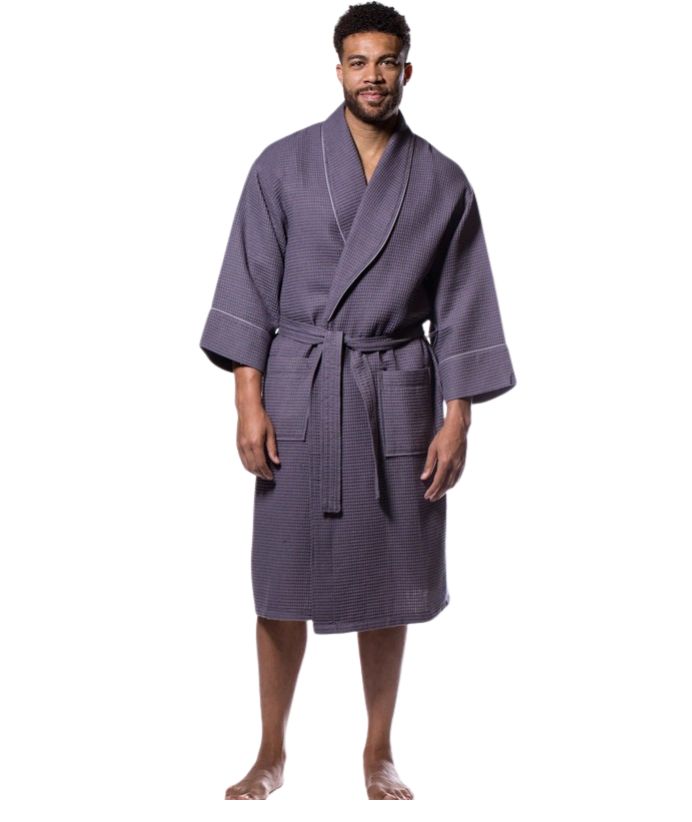 MA’at Platinum Moon | Waffle Shawl Robe | King In Me
