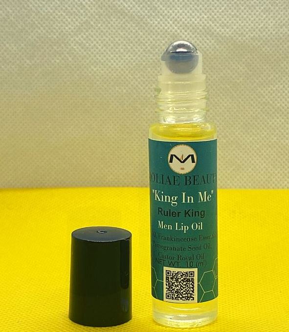 King In Me | Ruler King 5 Men Lip Oils | Royal Gift Box Set | Argan Oil | Frankincense