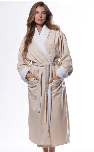 MA'at PLATINUM Royal Bliss MicroFiber Robe | Topas Oasis Queen