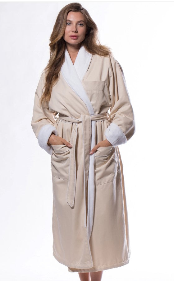 MA'at PLATINUM Royal Bliss MicroFiber Robe | Topas Oasis Queen