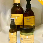 ULTIMATE ITERU Shampoo Oil Set | Nabat ALOE Sand Hair Scalp Scrub | Shampoo Cleanse | HIERO Deep Conditioner| MAYYIAH Aloe Moisturizer | ALOE Sugar