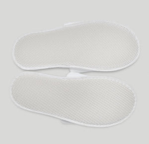 MA'at Waffle Slippers | Royal White | Open Toe | One Size Fits All
