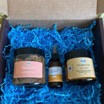 Skin Galore | Queens Day | Lip Oils | Brown Sugar Scrub | Eyelash Growth Oil | Sea Salt Scrub | Gift Box Kit