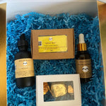 MA'at Camel Milk Kit | Black Sandstone Soap | Activated Charcoal | Gold Bar Soap | Sandalwood | Argan Oil | Honey