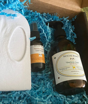 Nail Cuticle Oil and Foot Oil Lotion Care Gift Box Kit