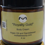 Sandalwood Body Cream | Royalty Gold Body Cream | MOLIAE Beauty