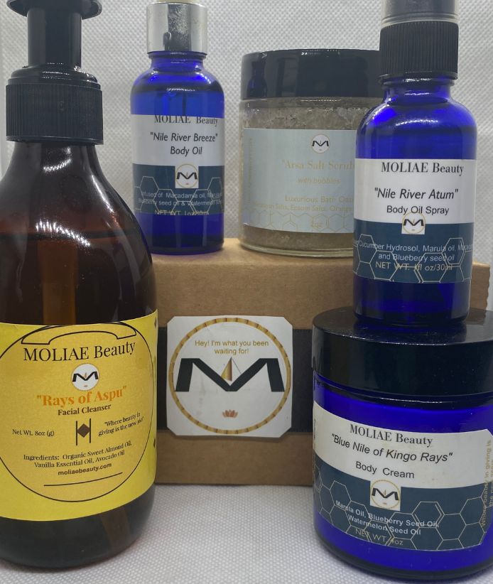 Skin Oil Gift Box | Body Oil Set | MOLIAE Beauty