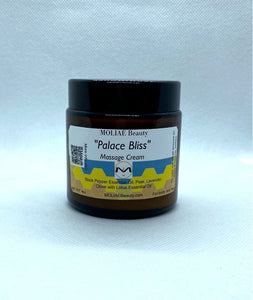 ⭐"Palace Bliss" Massage Cream - Black Pepper, Pear, Clove with Lotus Flowers