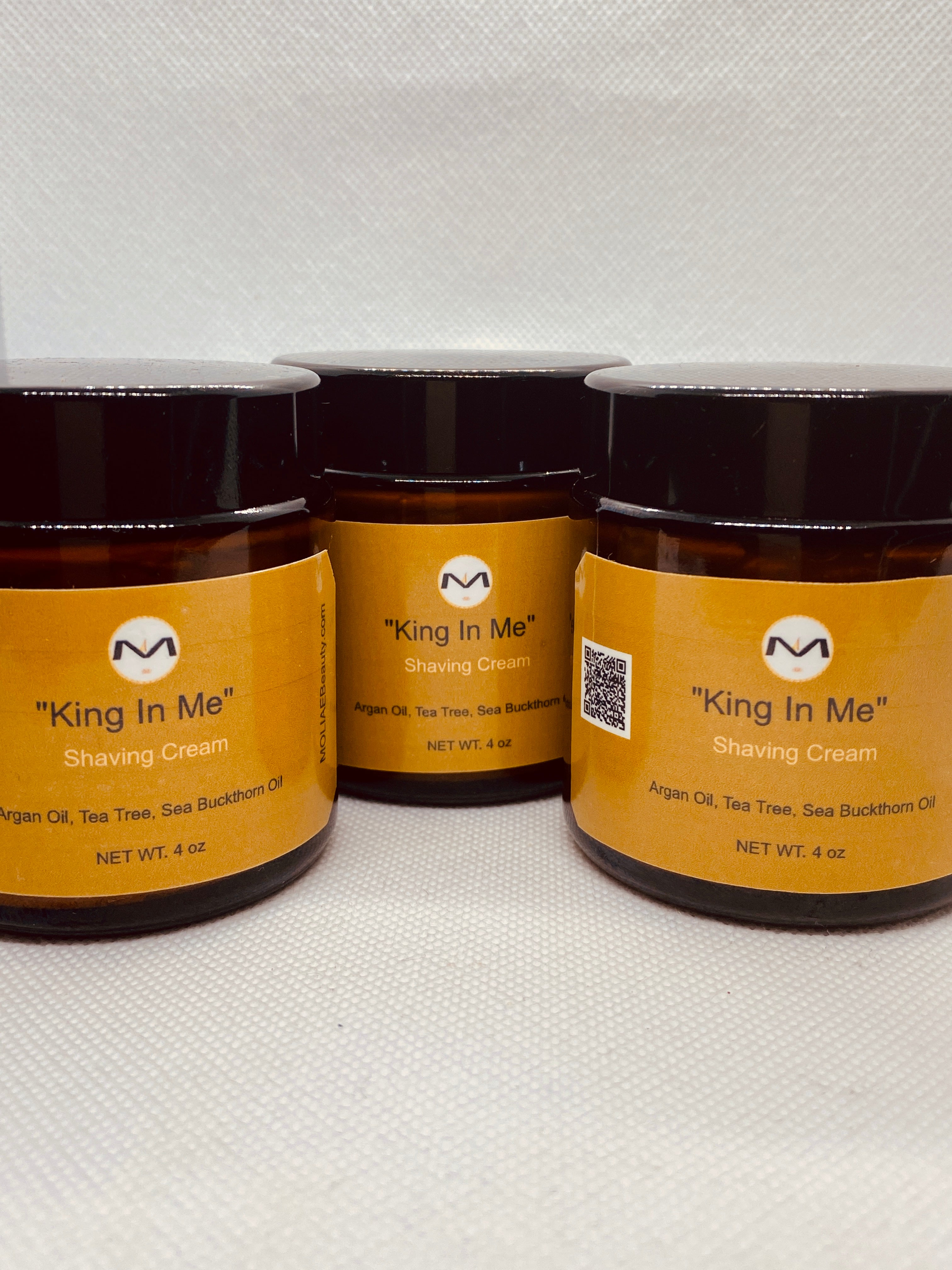 King In Me | Shaving Cream Argan Oil | Sea Buckthorn Oil