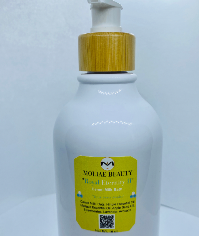 Camel Milk Bath Oil | Spa Bath Oil | MOLIAE Beauty