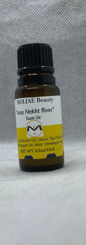 ✨ Anta Nekht River | Tooth Oil | Clove | Himalayan Salt | Tea Tree | Mint