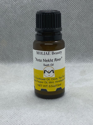 ✨ Anta Nekht River | Tooth Oil | Clove | Himalayan Salt | Tea Tree | Mint